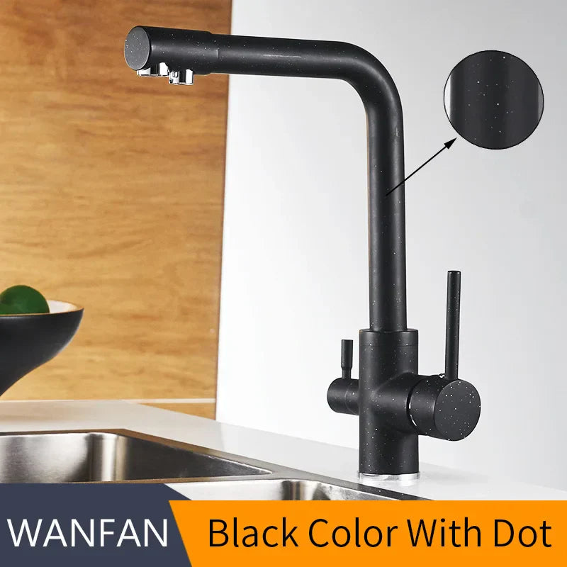 DecorBites™ Kitchen Faucet Mixer Tap with 360 Rotation and Water Purification