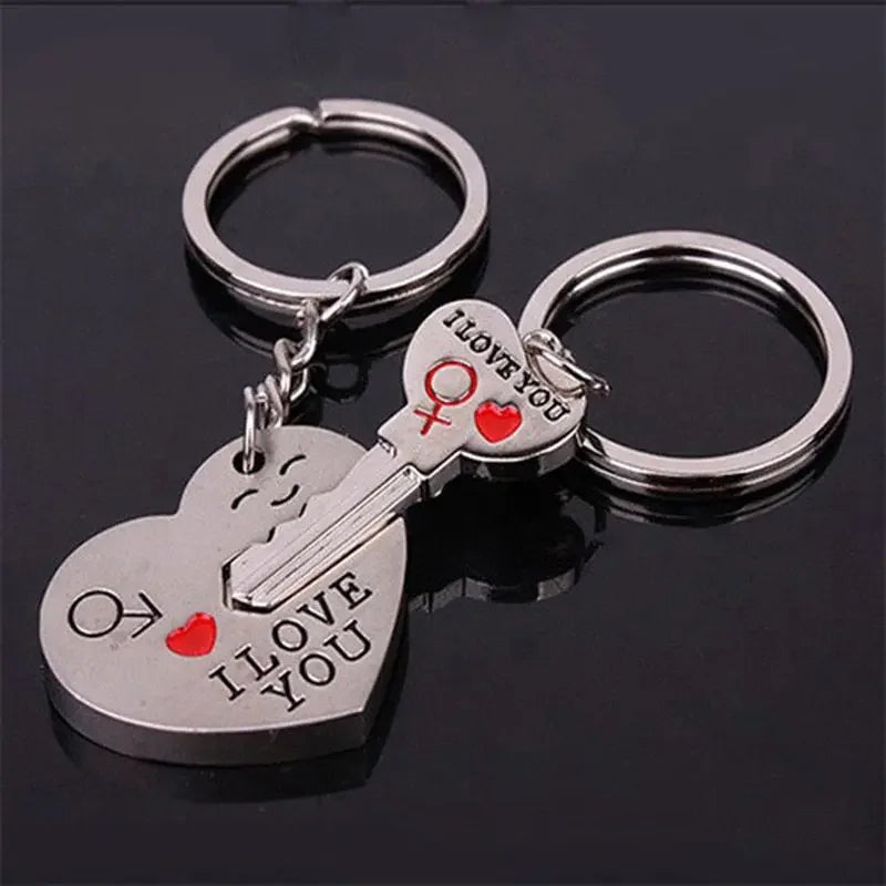 Key To My Heart Keychain Gift