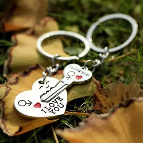 Key To My Heart Keychain Gift