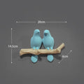 DecorBites™ Bird Resin Hanger: Living Room Coat Towel Hat Holder and Kitchen Hook