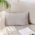 DecorBites™ Corduroy Flocking Velvet Pillow Cover 40x60cm