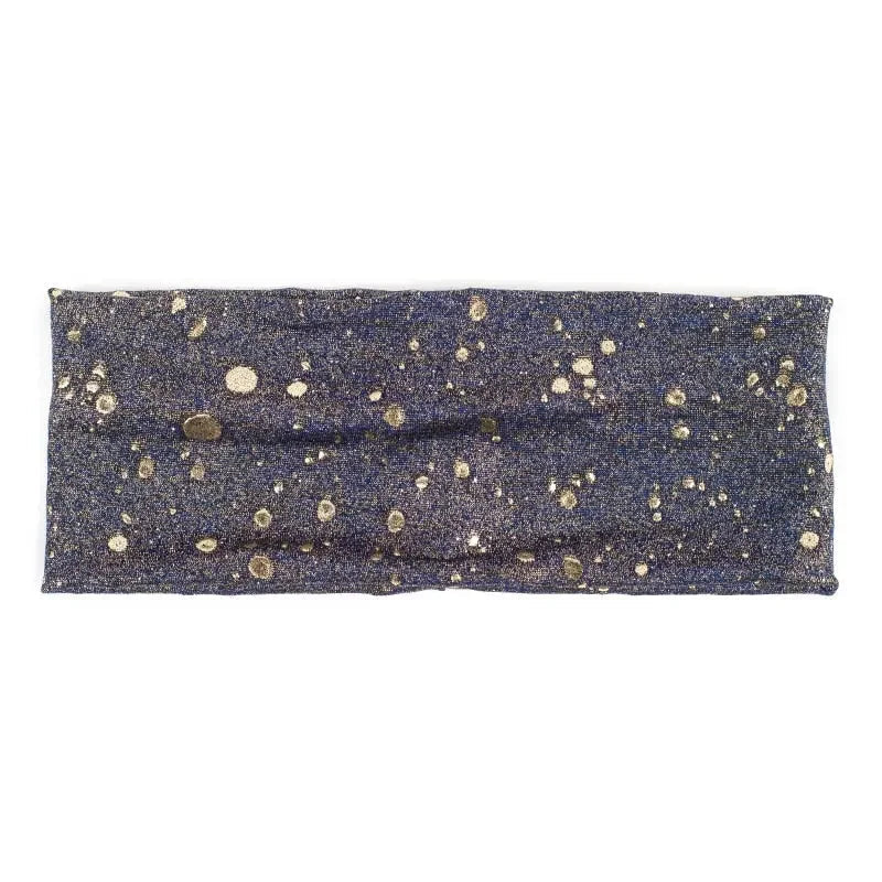 Metallic Color Wide Elastic Headbands