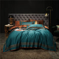 DecorBites™ Luxe Egyptian Cotton Bedding Set: Duvet Cover, Bed Sheet, 2 Pillow Sham