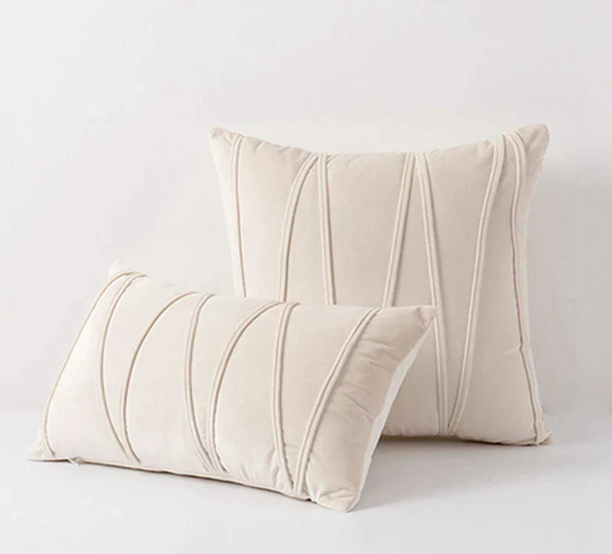 DecorBites™ Knit Short Wool Velvet Plush Pillowcase for Sofa Couch Bedroom