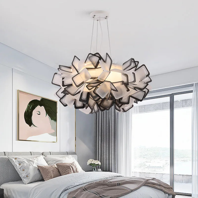 DecorBites™ LED Flower Ceiling Pendant Lamp for Living Room Bedroom