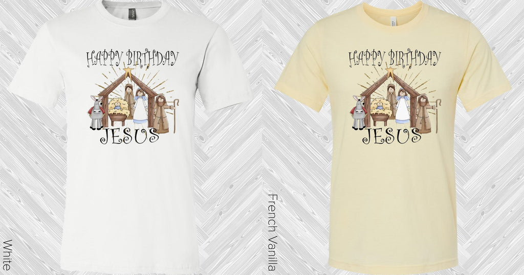 Happy Birthday Jesus Graphic Tee