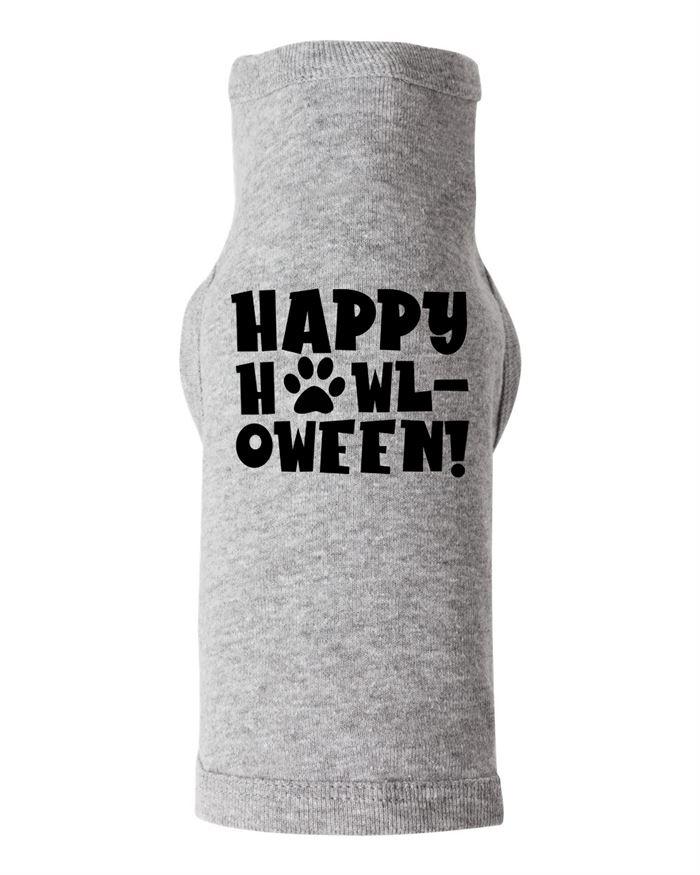 Happy Howl-oween Dog Shirt