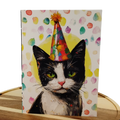 Happy Birthday Card for Cat Lovers
