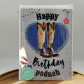 Giddy Up for a Great Birthday with Our "Happy Birthday Podnah!" Card
