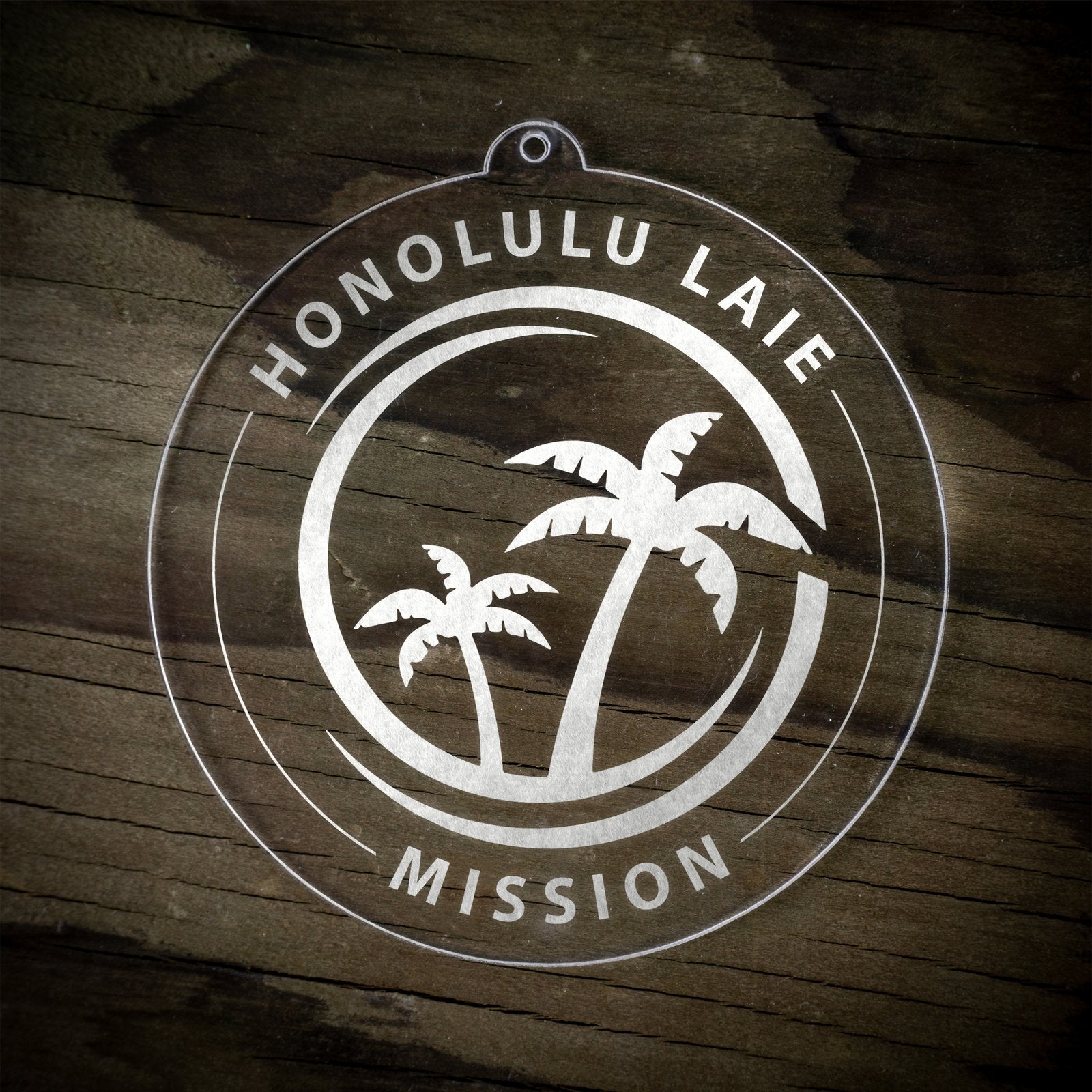 Hawaii Laie Mission Christmas Ornament