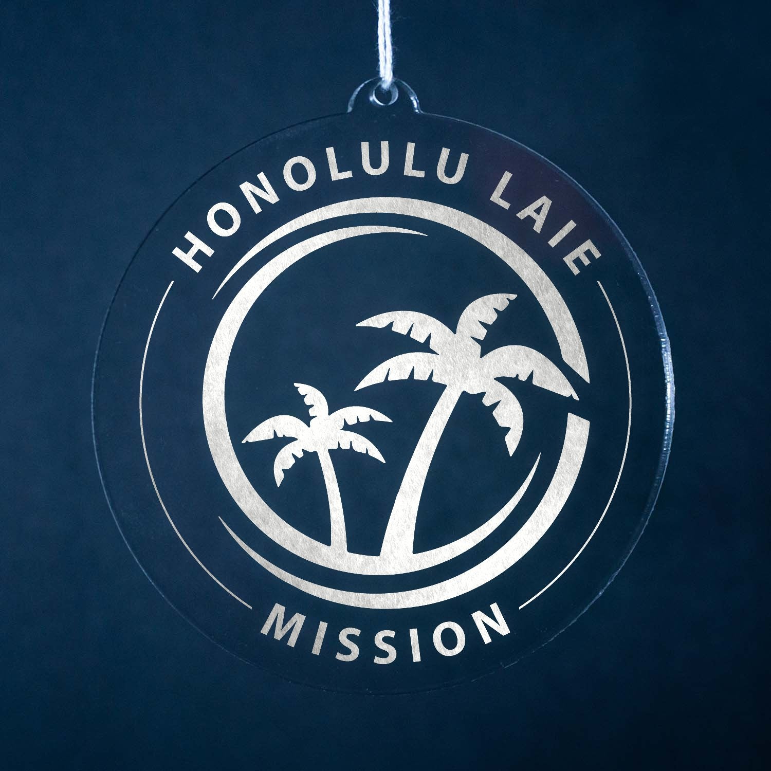 Hawaii Laie Mission Christmas Ornament