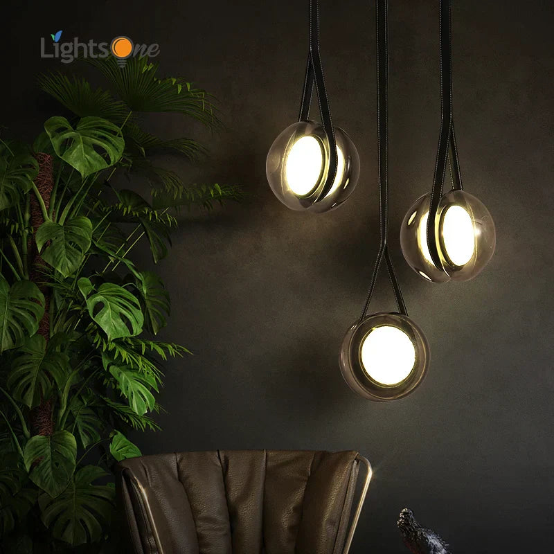 DecorBites™ Designer Pendant Lights: Personality Bar & Bedroom Lamp