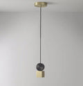 DecorBites™ Golden LED Pendant Light for Dining Room, Living Room, Bedroom, and More
