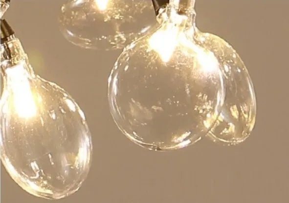 DecorBites™ Linear Firefly Chandelier: Elegant Tree Branch Lighting for Home Decor