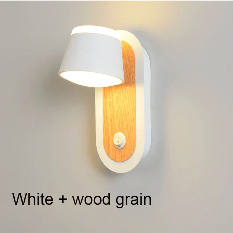 DecorBites™ Adjustable Wall Lamp: Modern & Creative LED Bedside Light for Living Room & Bedroom