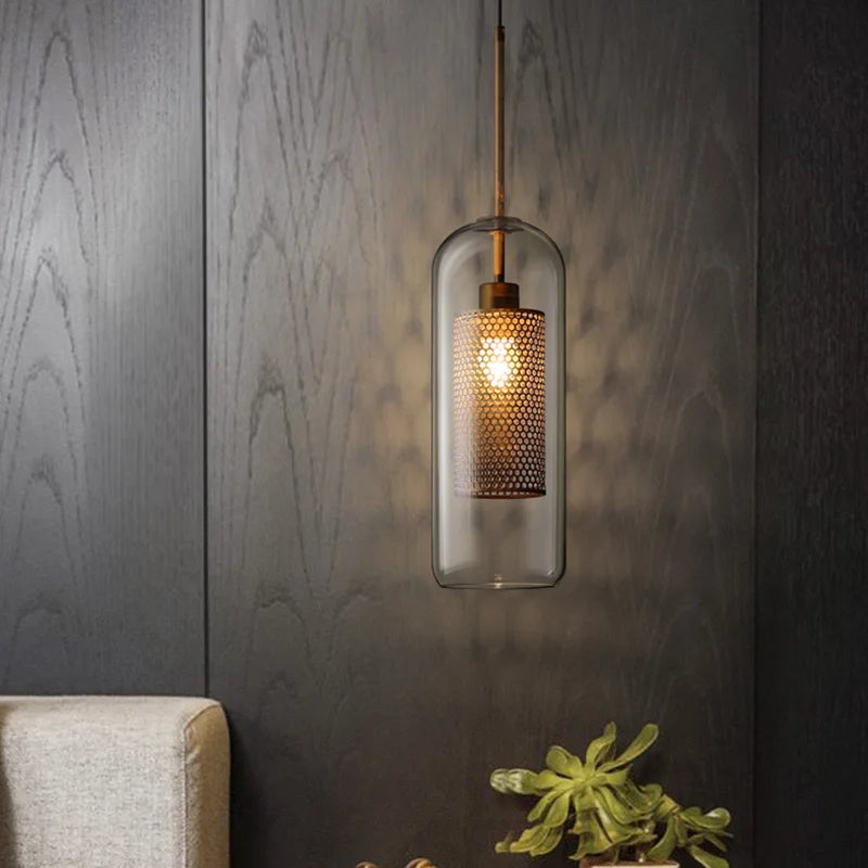 DecorBites™ Glass Ball LED Pendant Lamp for Modern Nordic Bedroom Kitchen Living Room Lighting
