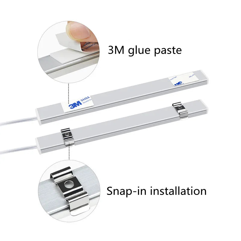 DecorBites™ LED Cabinet Light with Motion Sensor - USB Plug, Kitchen Bedroom Closet Night Lamp