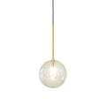 DecorBites™ Gold Glass Ball Pendant Lights for Dining Room and Kitchen