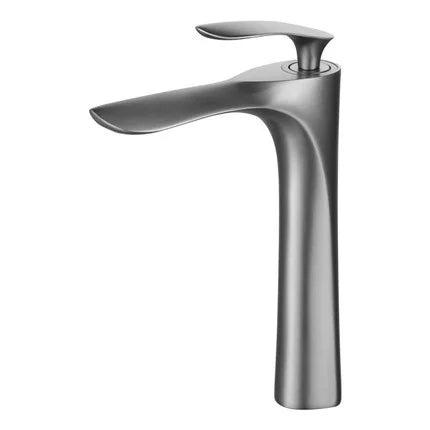 DecorBites™ Gold Basin Faucet with Single Handle Hot & Cold Water Mixer Deck Mount