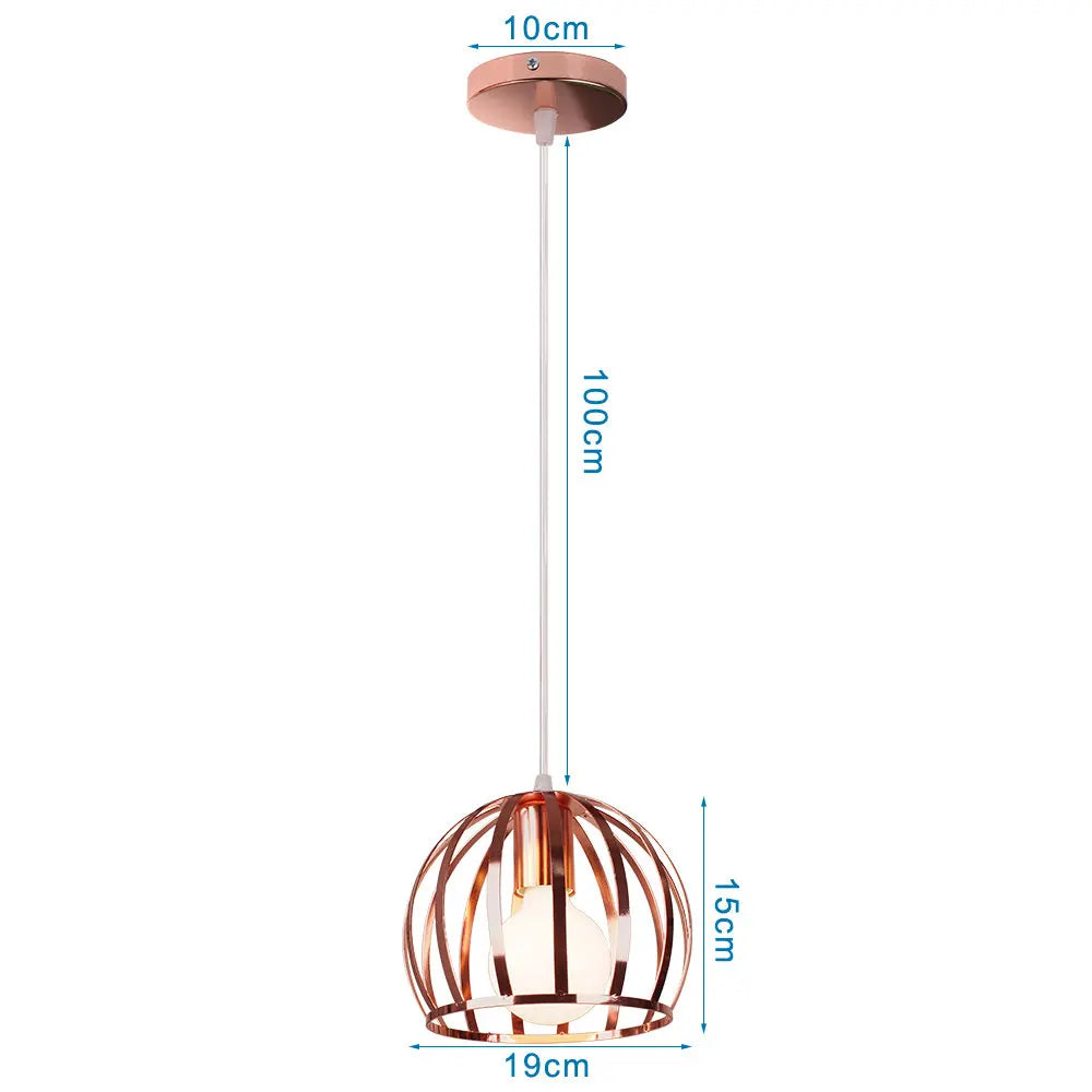 DecorBites™ Industrial Pendant Lights E27 LED Hanging Lamp Modern Loft Lighting for Home