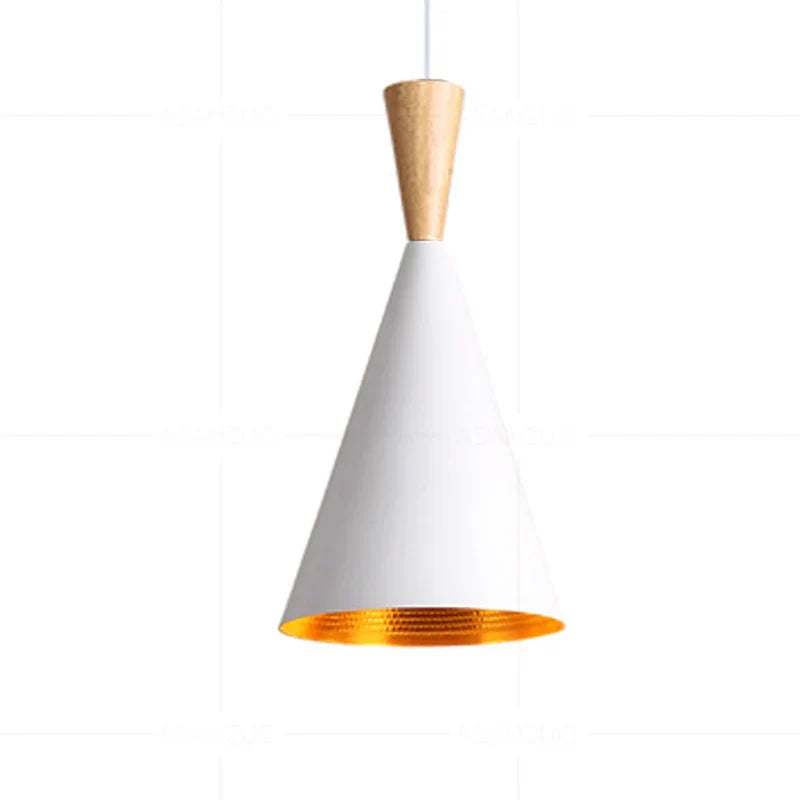 DecorBites™ Black & Gold Musical Pendant Light for Dining, Living Room, & Bar Decor