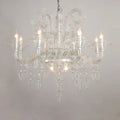 DecorBites™ Baroque Designer LED Chandelier Lighting in Gold Silver Black Iron