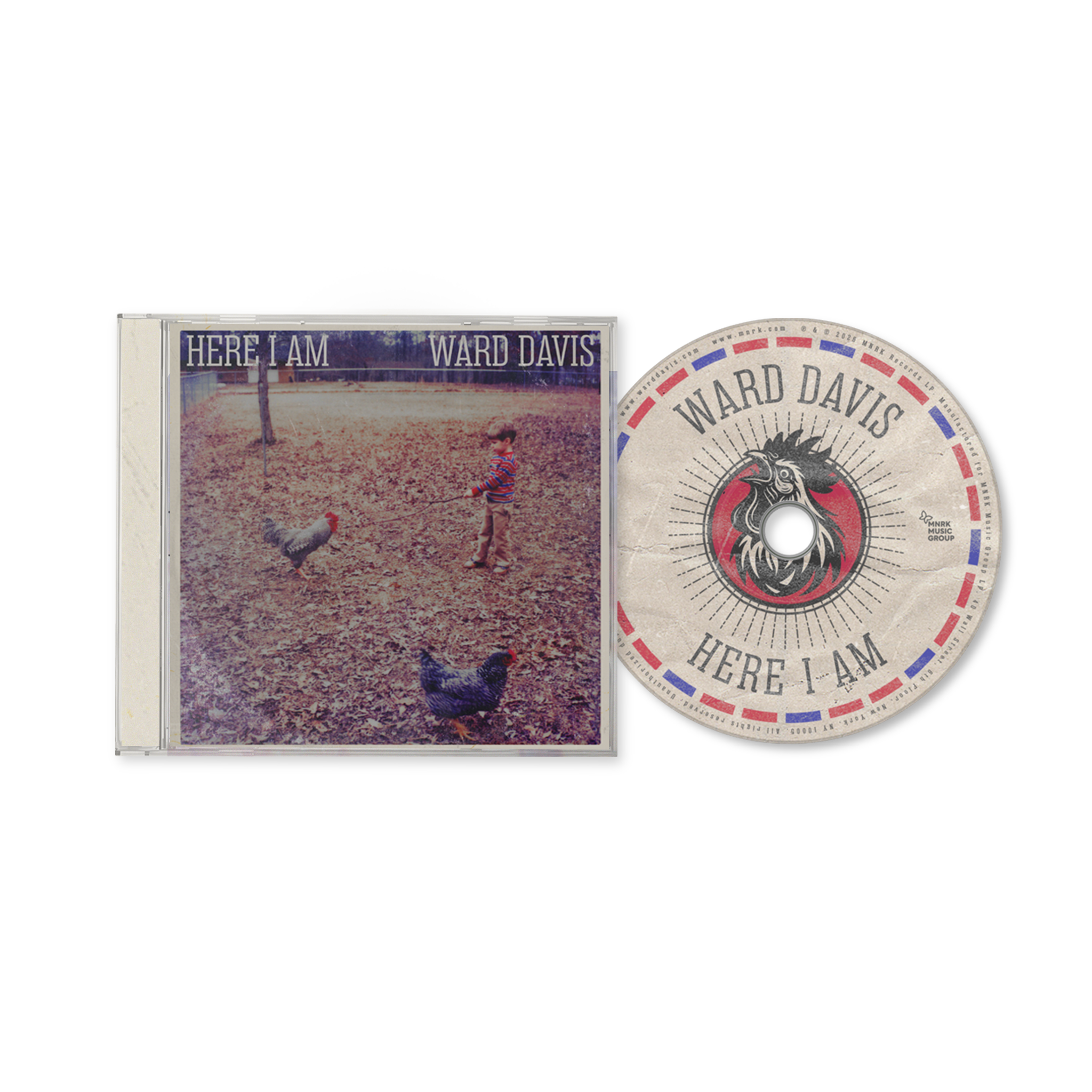 Ward Davis - Here I Am CD