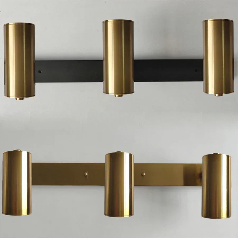 DecorBites™ Gold Iron Art LED Wall Lamp Modern Bedroom Living Room Light