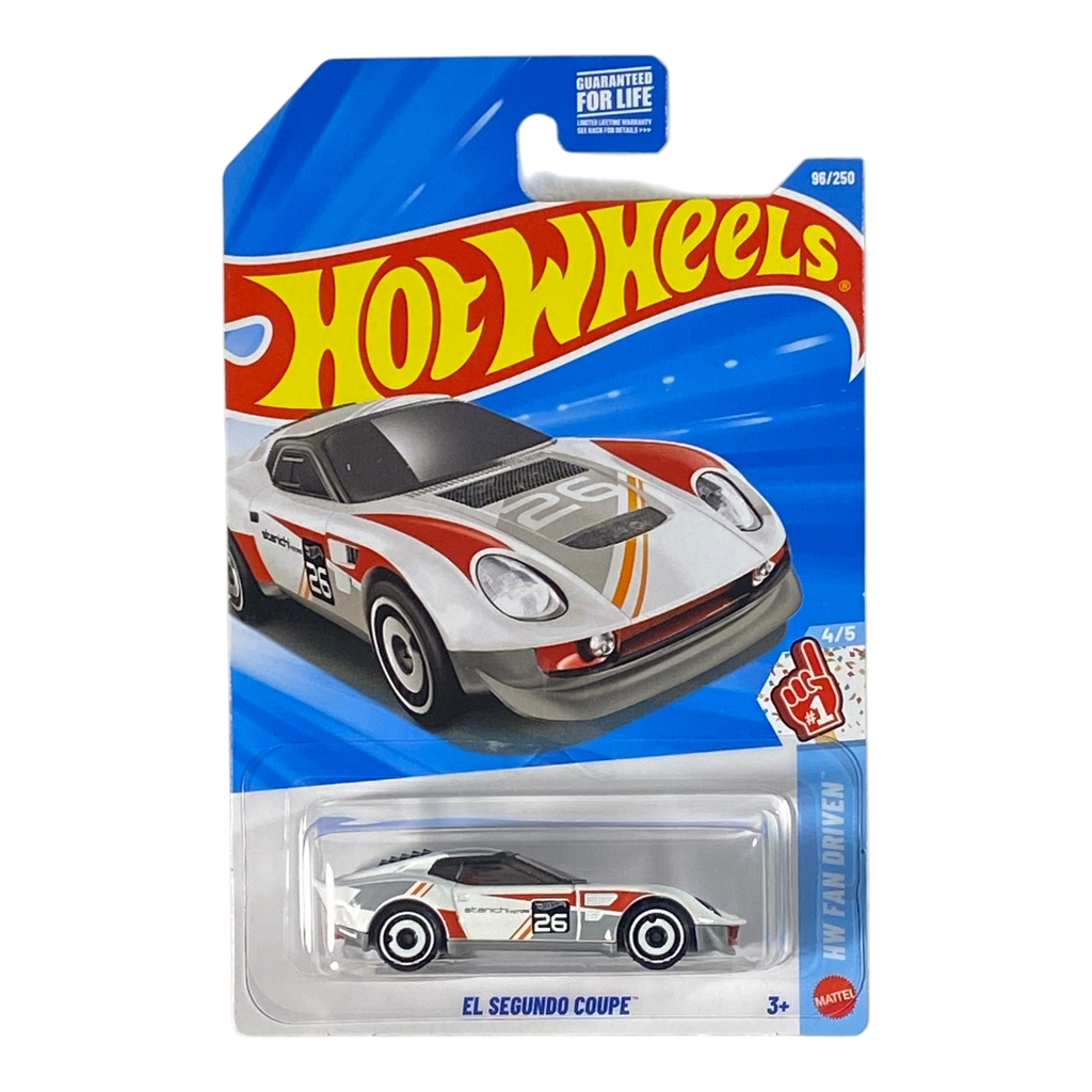 White Hot Wheels El Segundo Coupe | Fan Driven Series 4/5