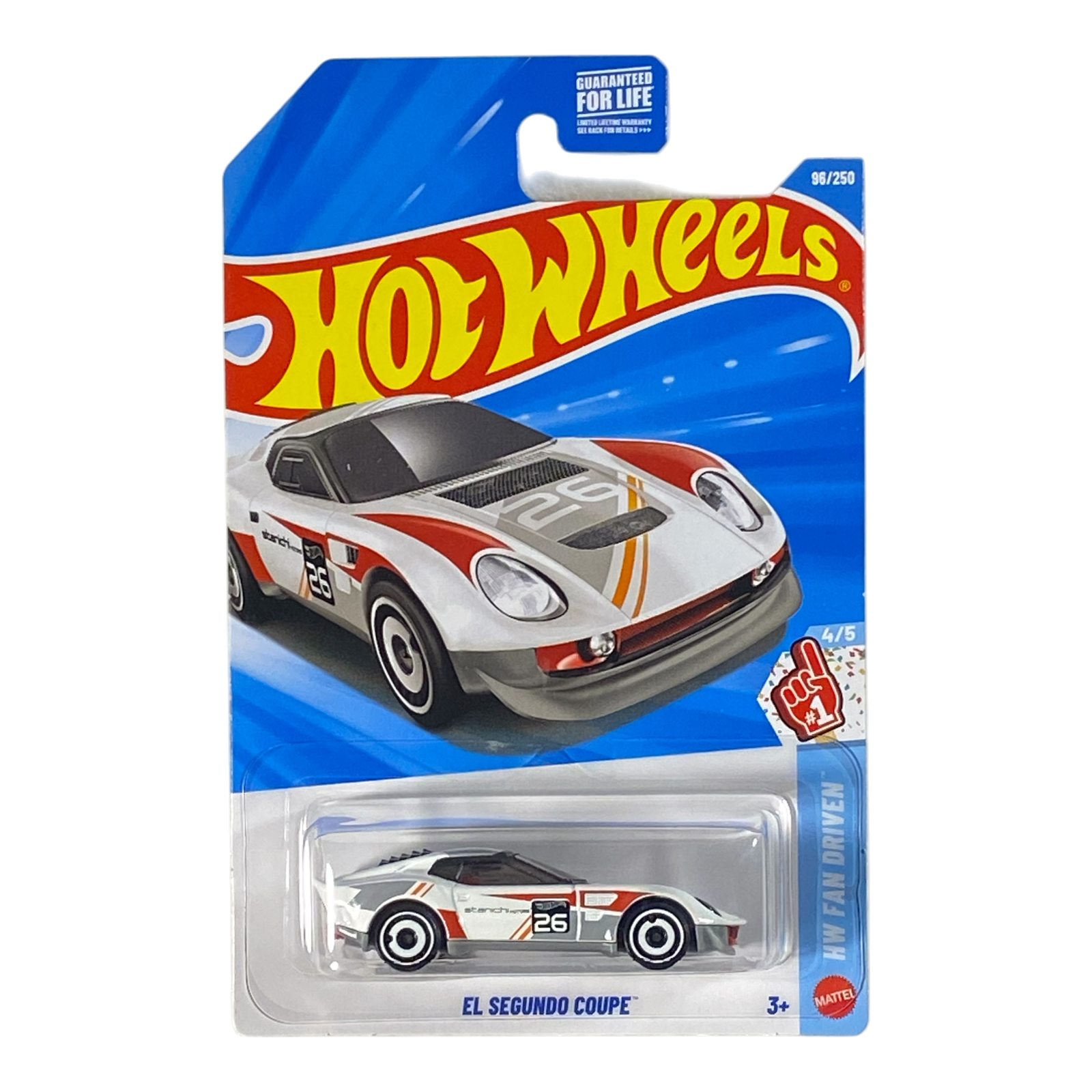 White Hot Wheels El Segundo Coupe | Fan Driven Series 4/5