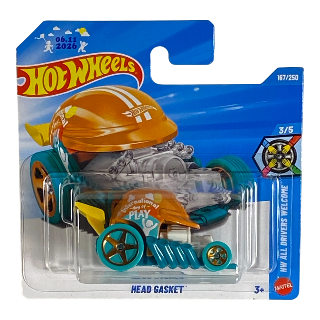 Hot Wheels Head Gasket | All Drivers Welcome Series 3/5