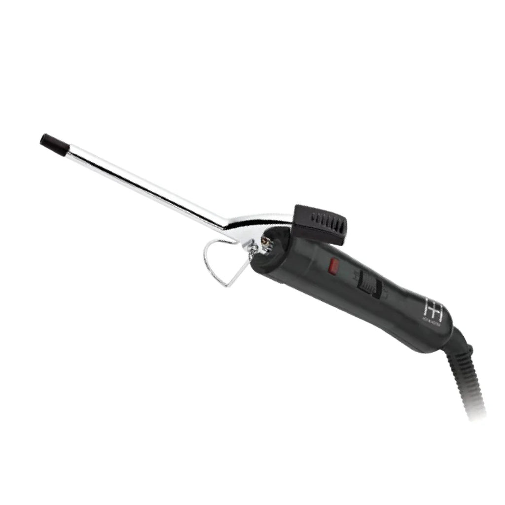 Hot & Hotter Electric Curling Iron 1/4 Inch, 1 Count, Silver