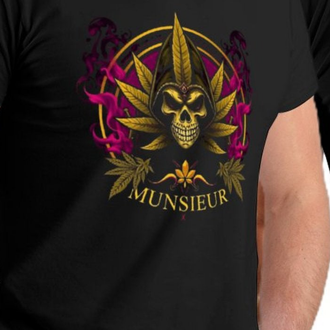 Munsieur 420 Collection "Grape Soda" Tee for Men