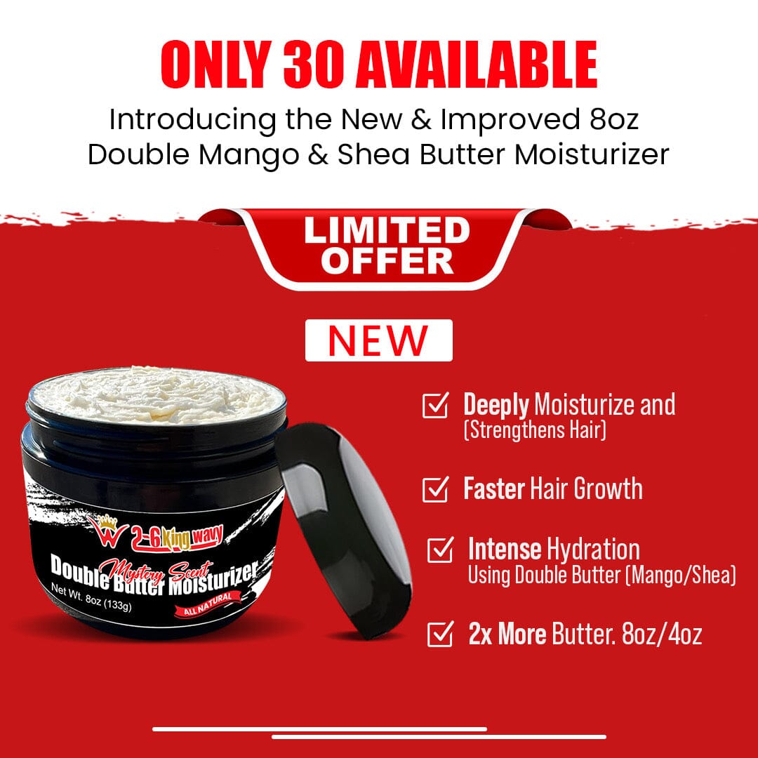 🔥PRE ORDER🔥 Double Butter Moisturizer 8oz (Available Every 26th Day of the month!)