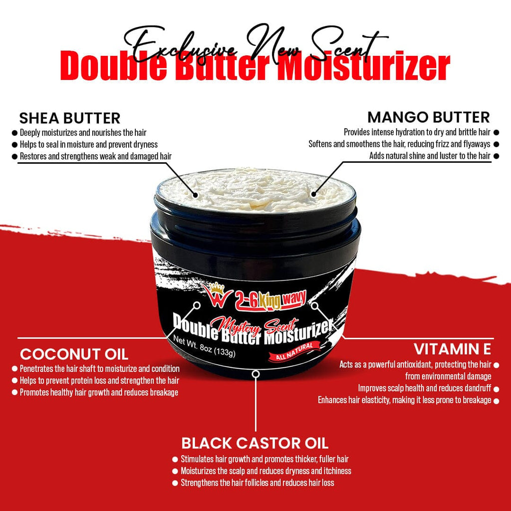 🔥PRE ORDER🔥 Double Butter Moisturizer 8oz (Available Every 26th Day of the month!)