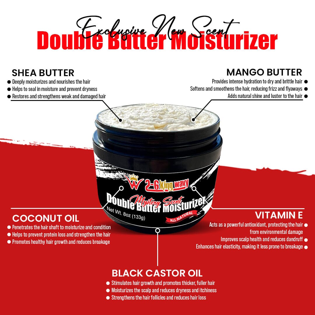 🔥PRE ORDER🔥 Double Butter Moisturizer 8oz (Available Every 26th Day of the month!)