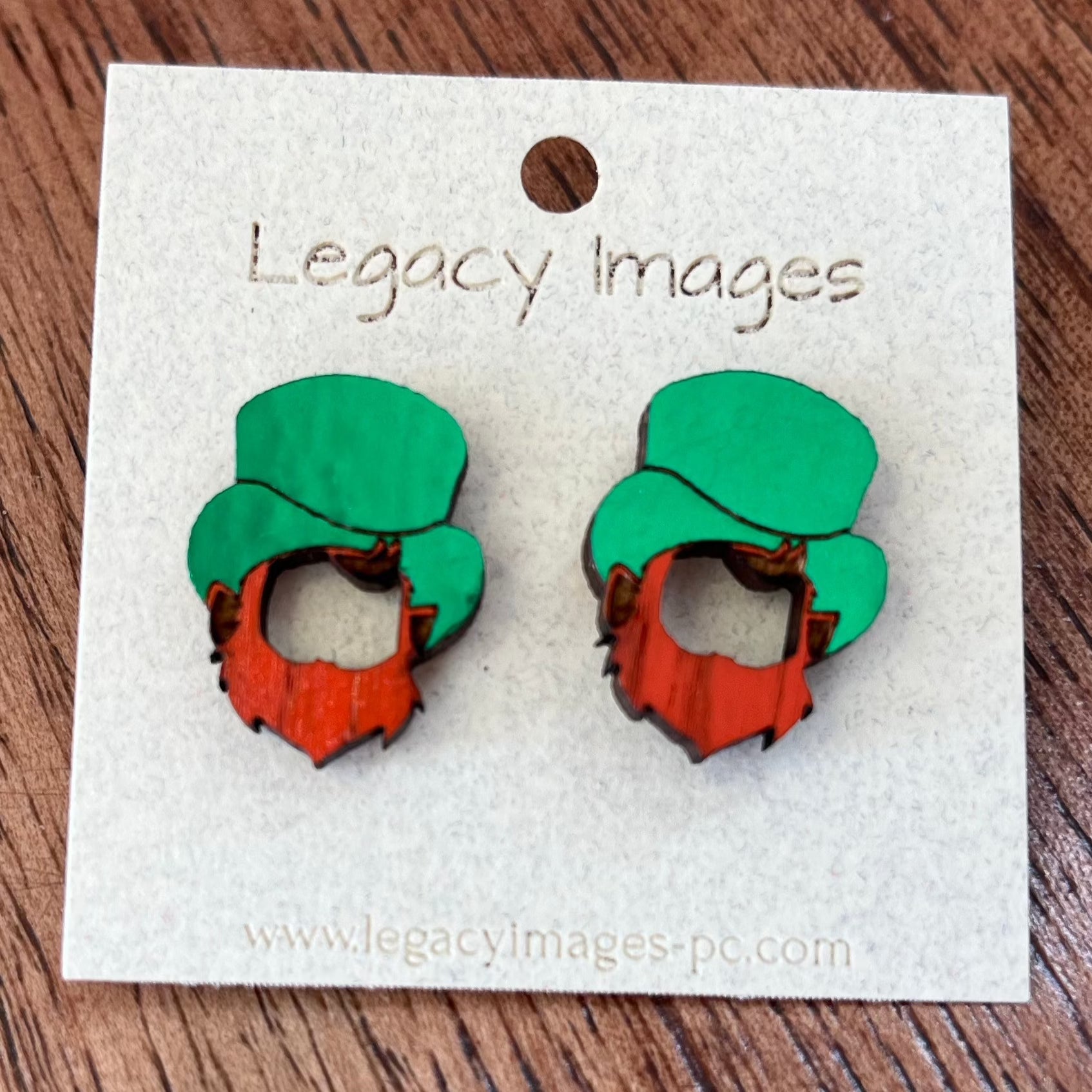 St. Patrick's Day Leprechaun & Pot of Gold Earring Set