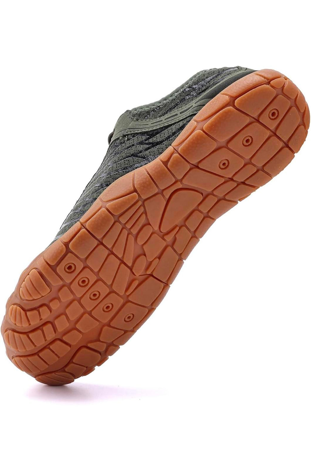 Men's Barefoot Trail Shoes Olive Green- (Men Sz 11)