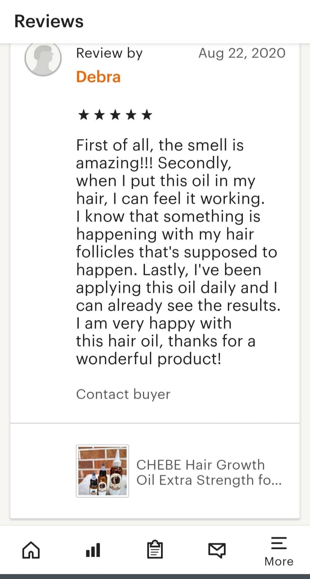 St'Claire Beauty Herbal Hair Growth Oil  The Ayurvedic Solution for Length, Strength; Restoration