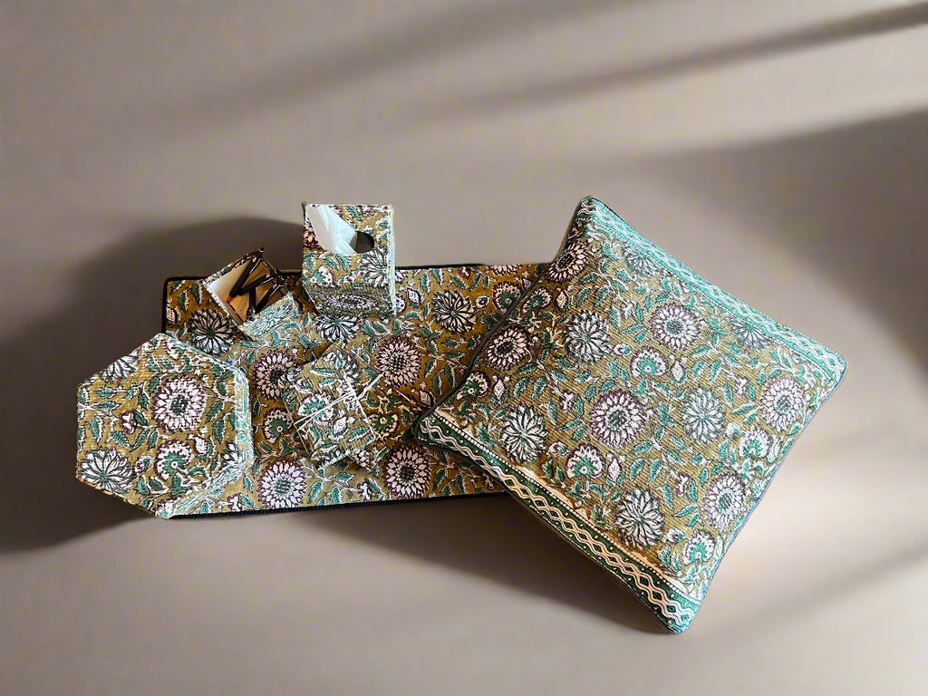 Sage Haven: Office-in-a-Box Decor Set