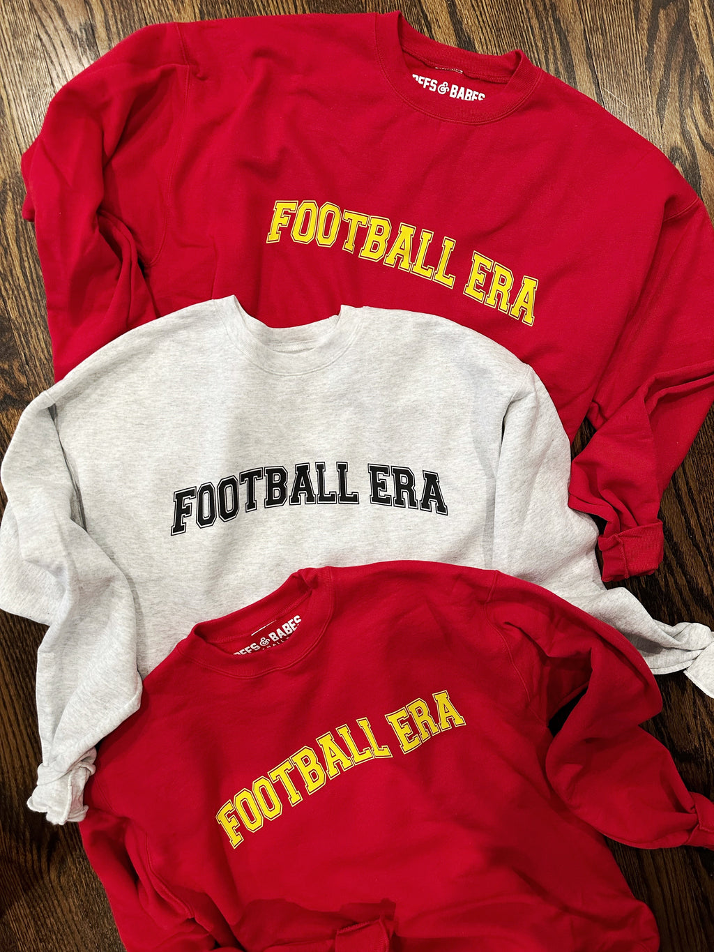 FOOTBALL ERA ♡ adult sweatshirt