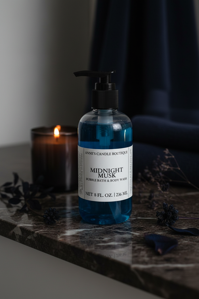 Midnight Musk Bubble Bath and Body Wash