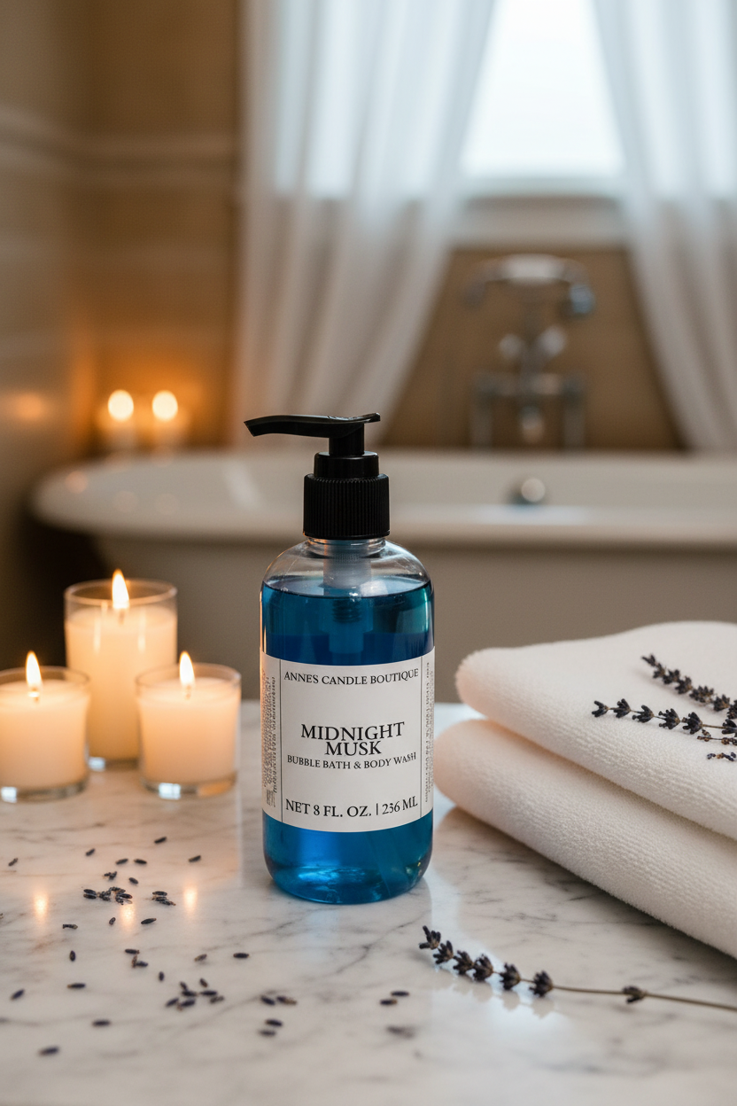 Midnight Musk Bubble Bath and Body Wash
