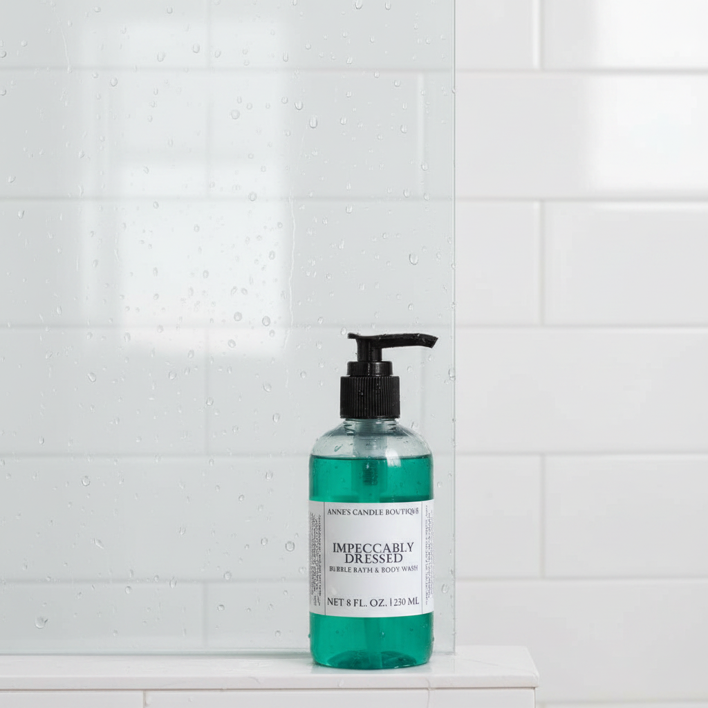 Impeccably Dressed Bubble Bath and Body Wash