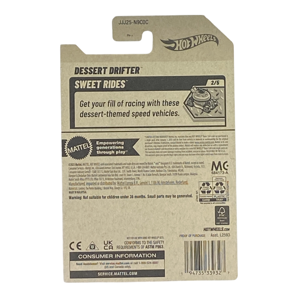 Hot Wheels Dessert Drifter | Sweet Rides Series 2/5