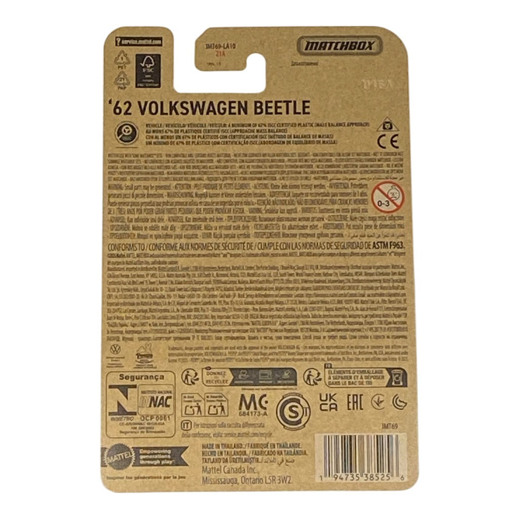 Matchbox '62 Volkswagen Beetle | Matchbox Candy Series