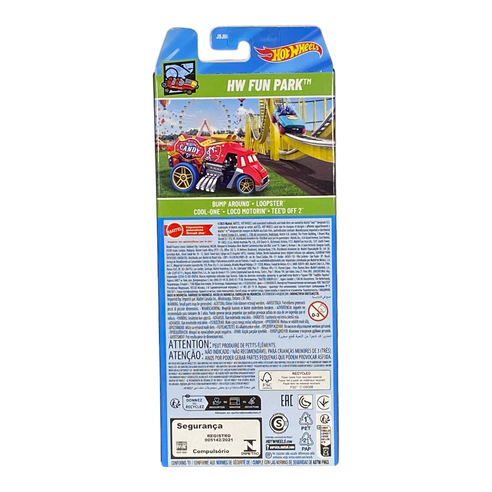 Hot Wheels Fun Park | 5 Pack Edition