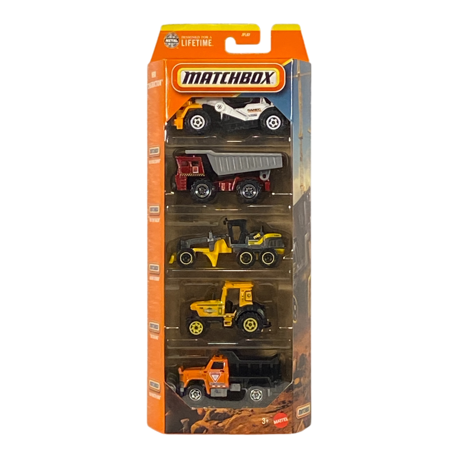 Matchbox MBX Construction | 5 Pack Edition