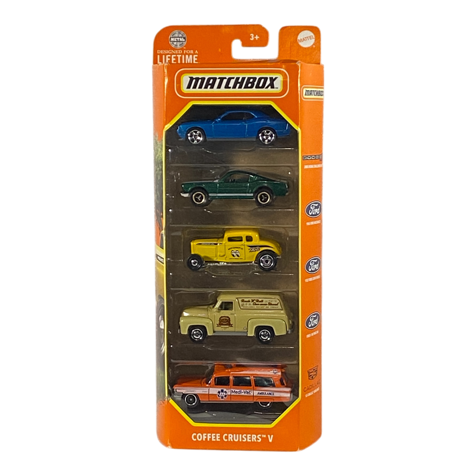 Matchbox Coffee Cruisers V | 5 Pack Edition