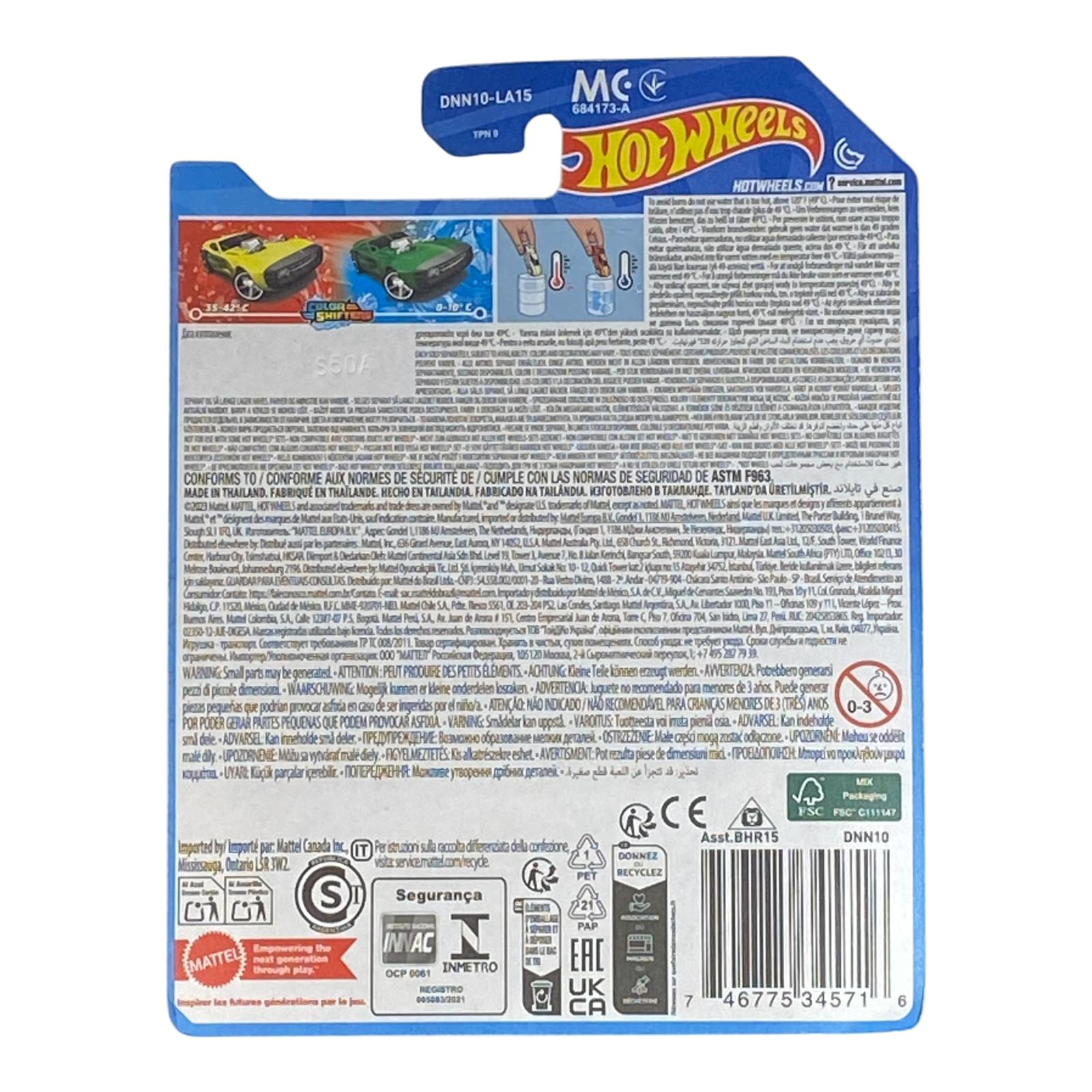 Hot Wheels Nitro Doorslammer | Color Shifters Series